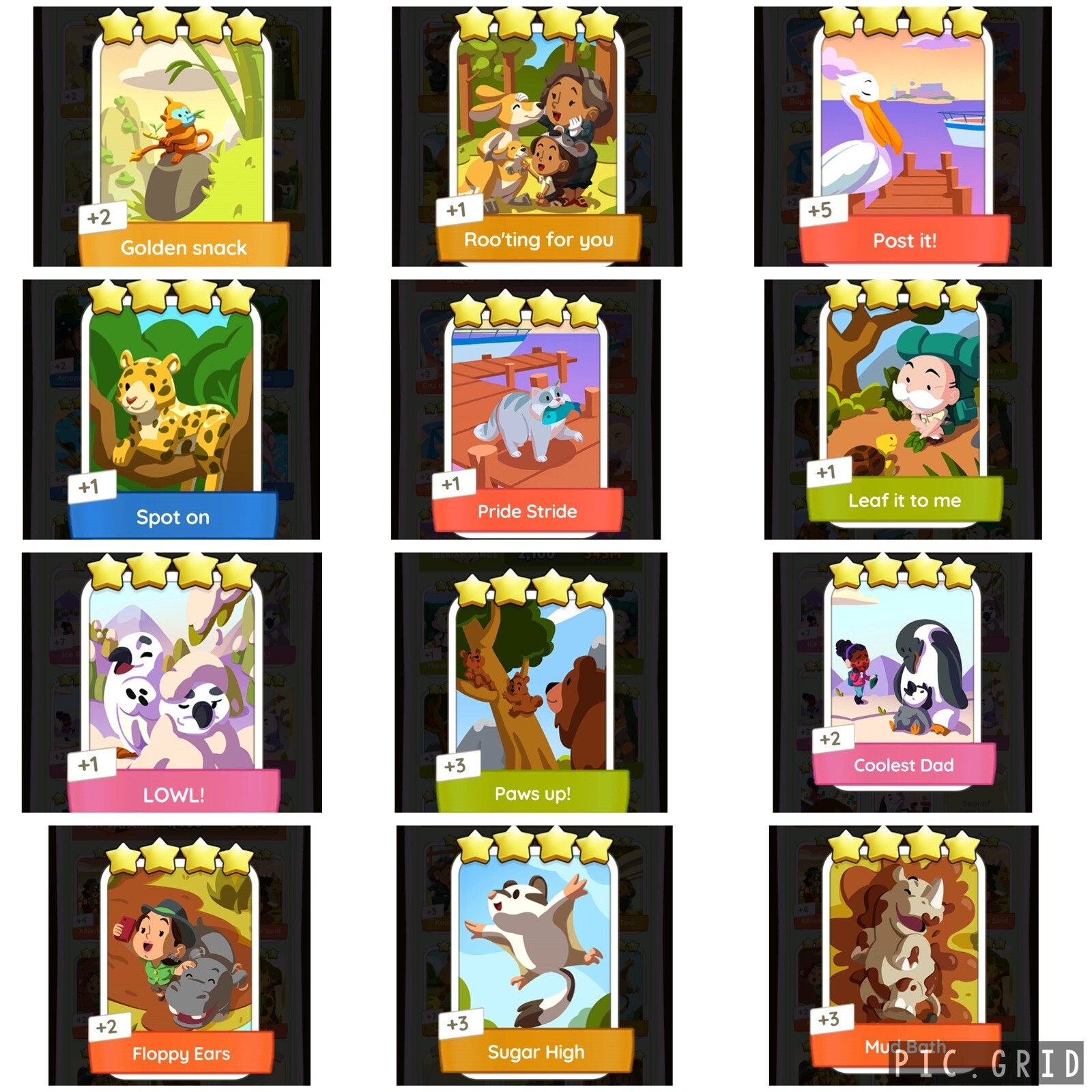 Monopoly Go Stickers - 6 ⭐️ - Set - 21 FAST DELIVERY - Foto 5