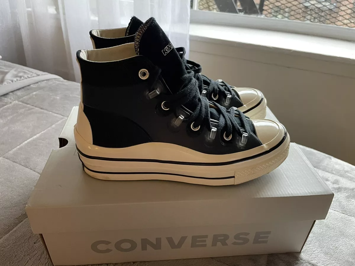 Converse Chuck 70 High x Kim Jones Black/Egret - Size 6M 8W