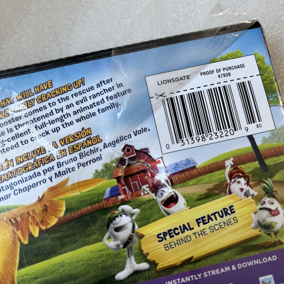 Huevos - Little Rooster's Egg-Cellent Adventure (DVD, EN +