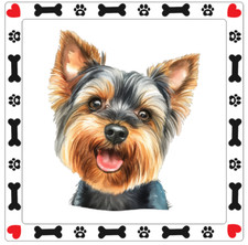 Yorkshire Terrier Dog Sticker Decal A1252