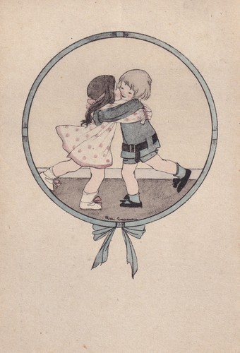 1919 Vintage Postcard with Netherlands 3 Cent Stamp from 1901 - 11C