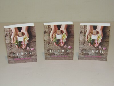 3 Clean Reserve Lush Fleur Eau de Parfum 0.15 Oz 4.5 mL TOTAL Perfume For Women