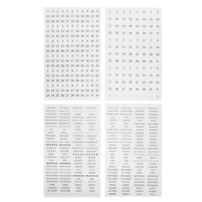 4 Sheets Planner Stickers Journal Stickers Planner Stickers To Do Accessories