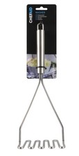 Image of Chef Aid Stainless Steel Masher, Perfect mashing tool Potatoes, Baby food, Veg