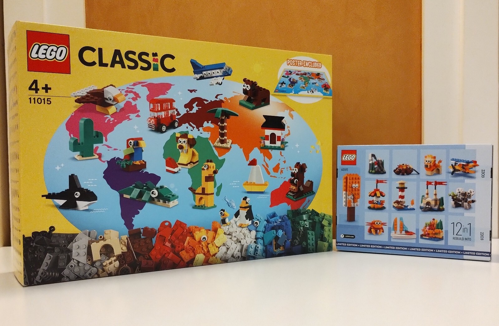 LEGO 11015 CLASSIC GIRO DEL MONDO + LEGO 40593 (12 IN 1)