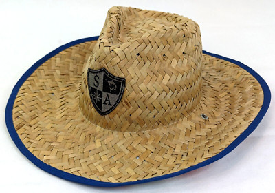 Salt Armour Wide Brim Quality Straw Hat USA FLAG Patriot UV Protects Sun Hat