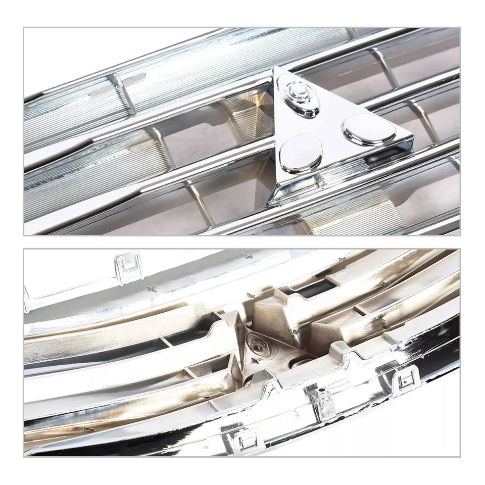 Fits 2017 2018 2019 2020 Mitsubishi Mirage Sedan G4 New Front Upper Grille - Image 4 of 4