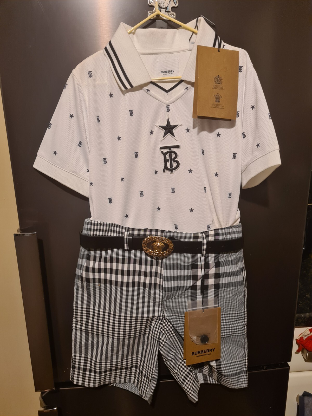 Boys designer bundle burberry versace dolce & gabbana age 7-8 image 5