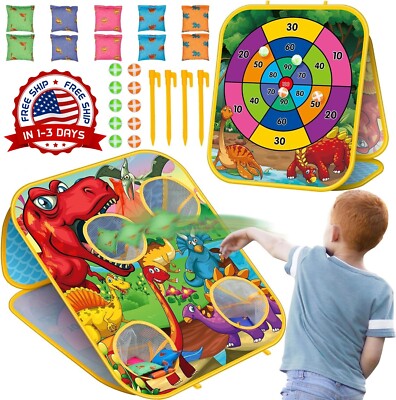 Juego de Lanzamiento de Bolsas con Tema Animales Juego al Aire Libre Suministros