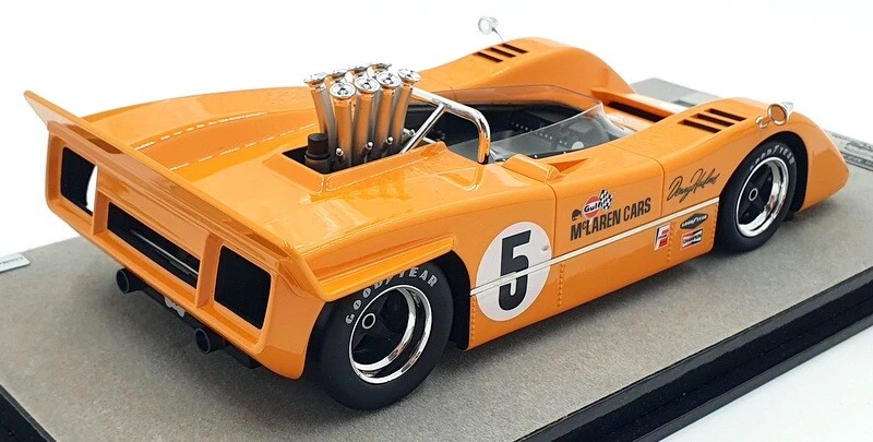 Tecnomodel escala 1/18 TM18-252B McLaren M8A Can-Am 1968 #5 D.Hulme Foto 2 de 4