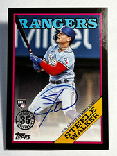 2023 Topps 35th Anniversary BLACK BORDER ROOKIE AUTO Steele Walker 077/199