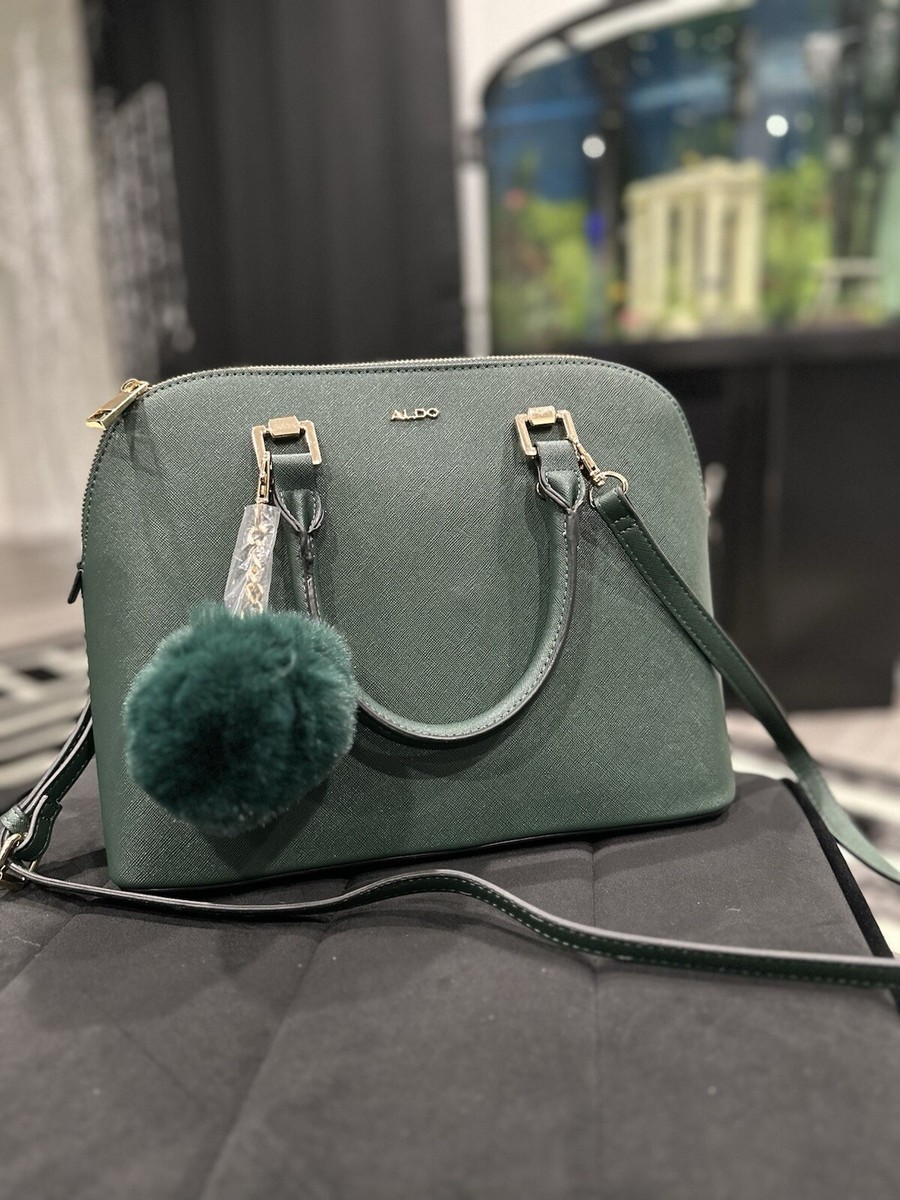 Aldo Galilini Dome Top handle bag (Green) UK