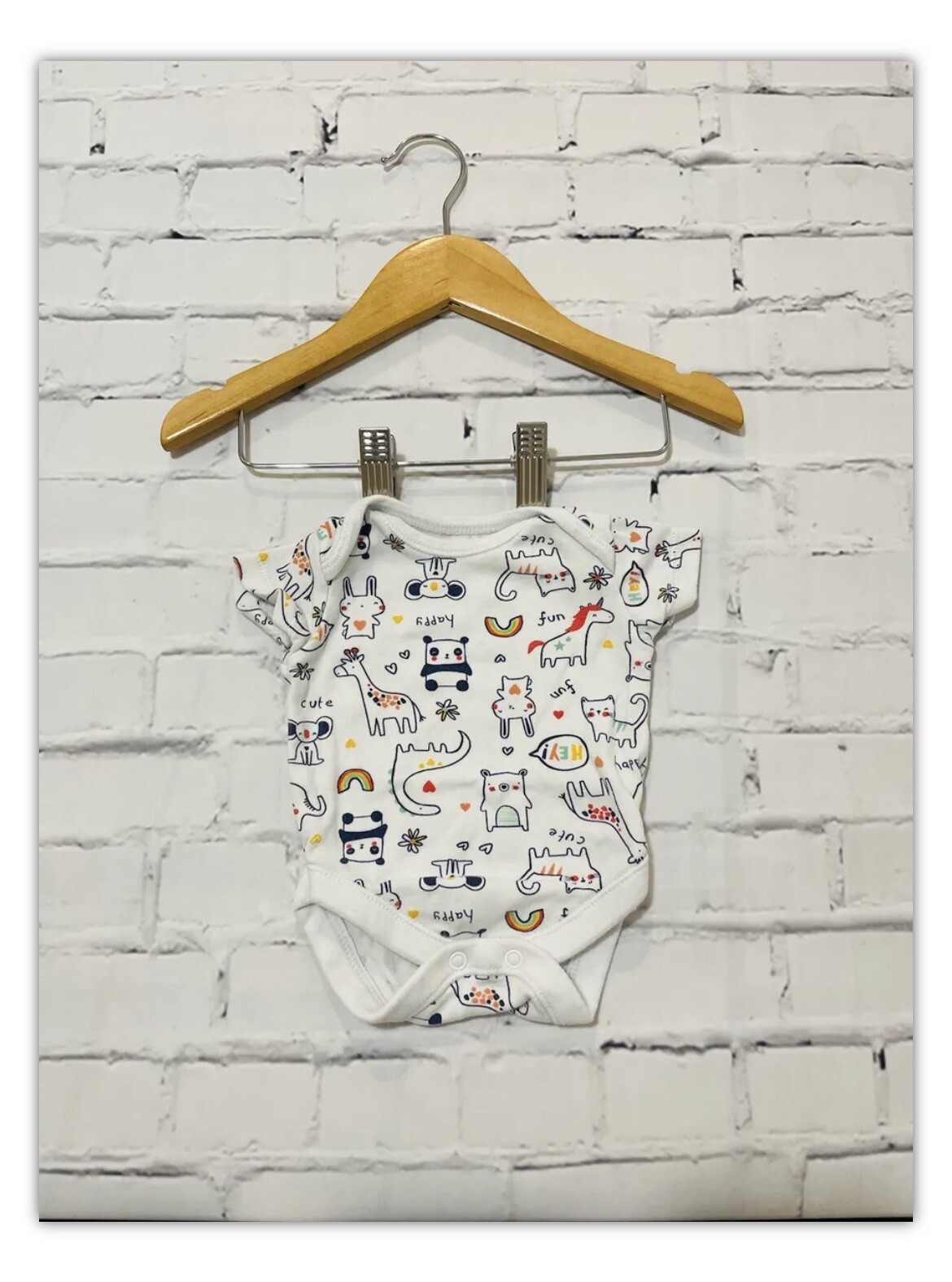 Baby Girls 03 Months Clothes Cute Animals Vest Top *We Combine Postage