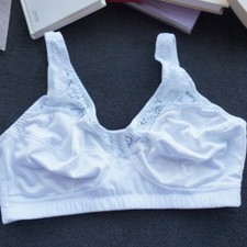 UK Womens Plus Size Bra Rich Full Firm Support Non Wired Non Padded Minimiser BH