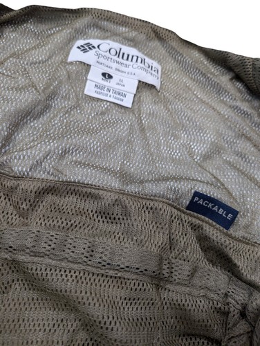 Giacca da pesca a mosca Columbia Wading, vintage (anni 90) confezionabile. Taglia Large - Foto 6 di 7