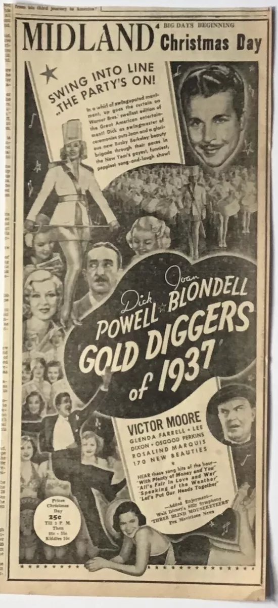 Gold Diggers of 1937 (1936) - IMDb