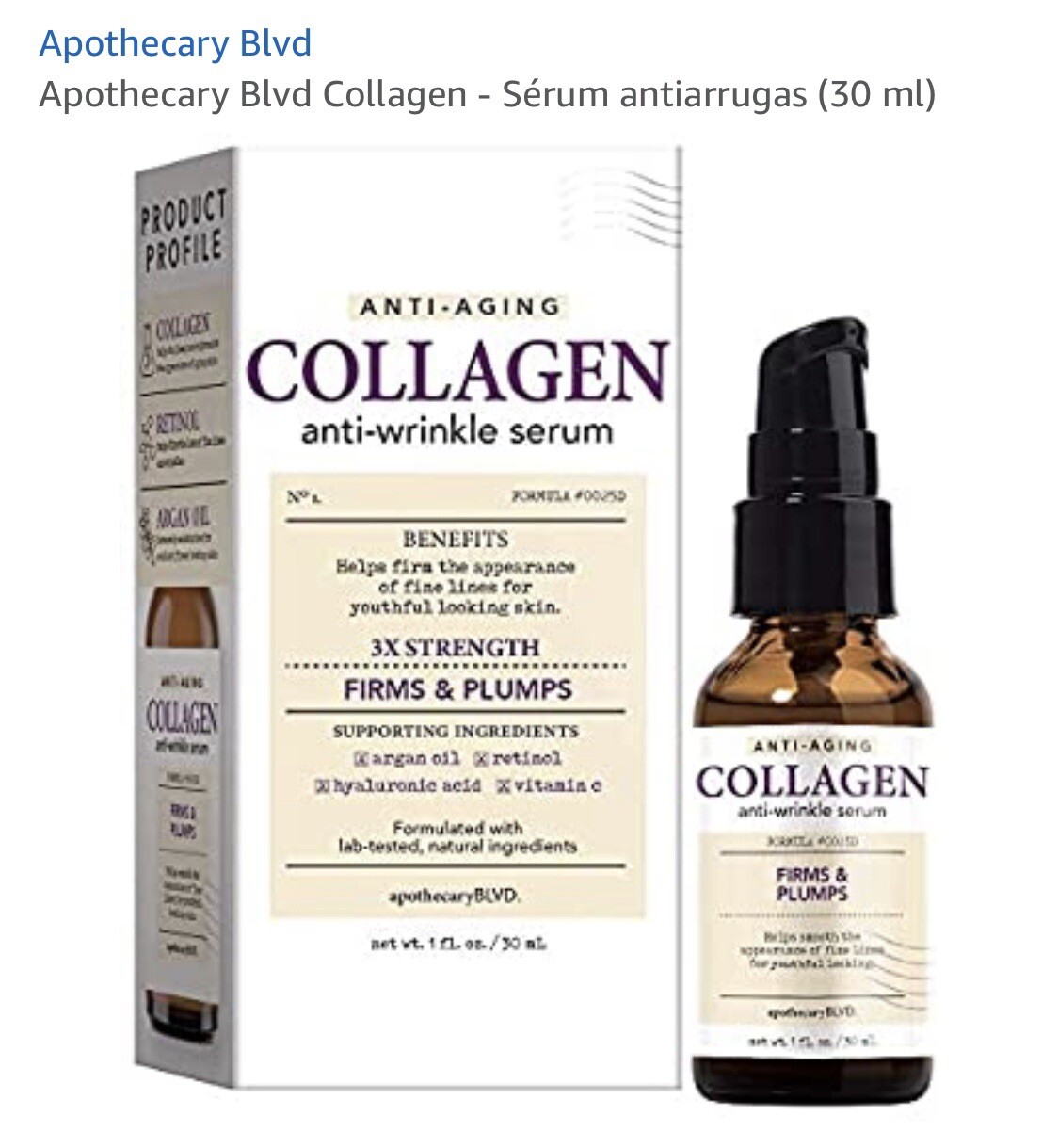 anti aging collagen anti wrinkle serum