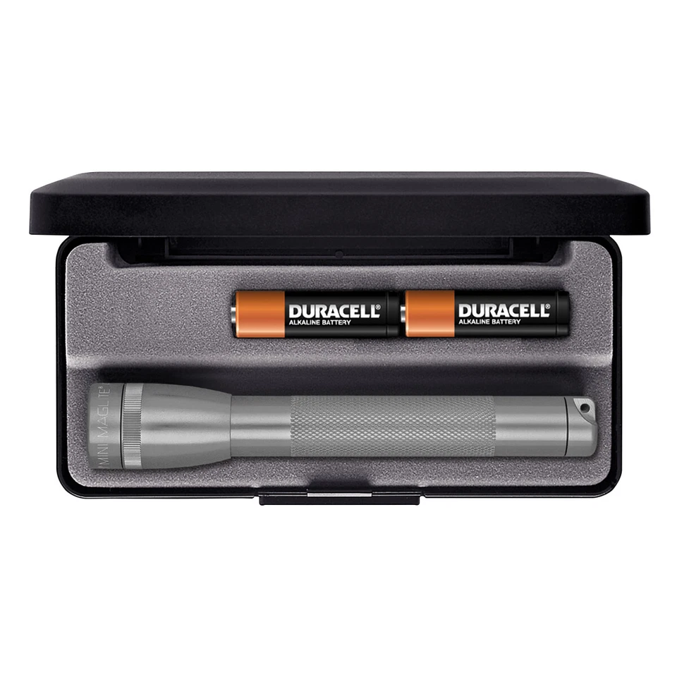 MAGLITE® M2A09L Mini XENON Taschenlampe inkl. 2x AA Batterien und Präsent-Box