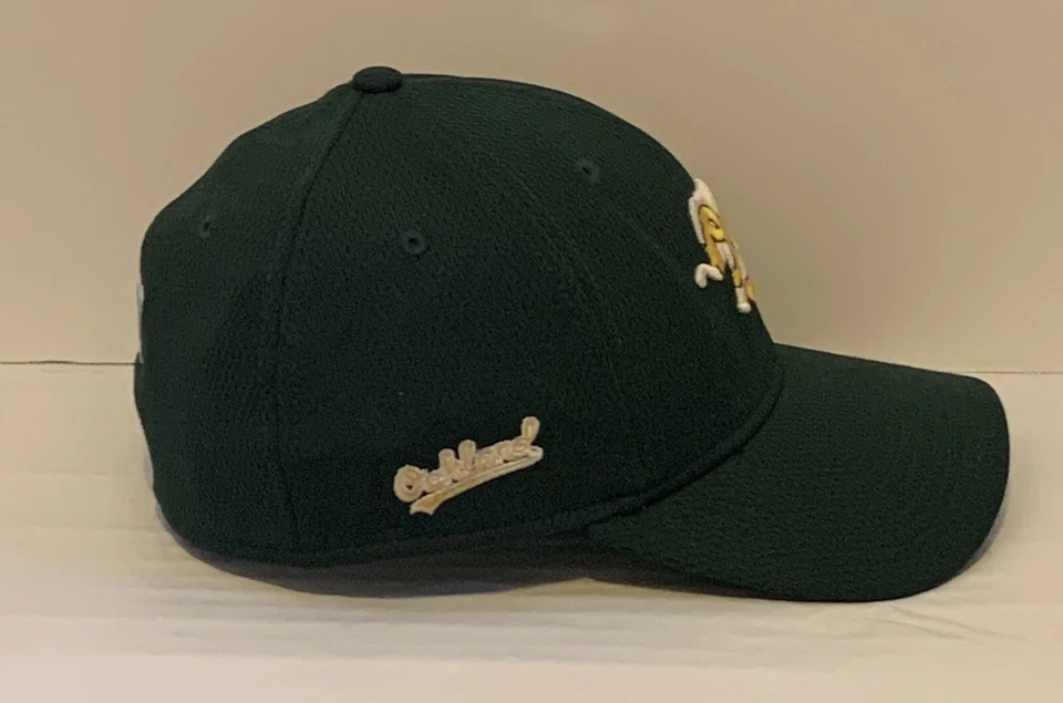 Youth Oakland A’s New Era Spring Training Batting Practice Flex Hat 39THIRTY - Imagem 4 de 4