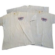 Vtg 70s 80s Bud Budweiser Light Velva Sheen Tshirt Lot of 3 USA Made Distressed