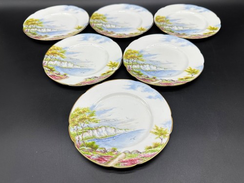 Paragon Cliffs of Dover 6" Bread Butter Plates(Set of 6) Bone China England - Picture 2 of 5