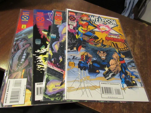 Weapon X #1 2 3 4 Age of Apocalypse X-Men Comic Book Set 1-4 Complete Series