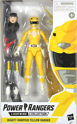 Power Rangers Lightning Collection ~ YELLOW RANGER ACTION FIGURE ~ MMPR Hasbro 630509905270 | eBay