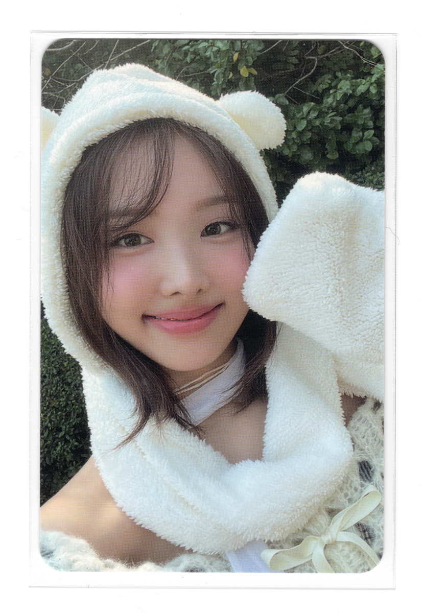 Twice Nayeon Photocard | With YouTH (White Bear) | eBay