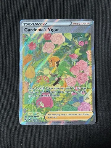 Gardenia's Vigor GG61/GG70 SWSH: Crown Zenith: Galarian Gallery Holo