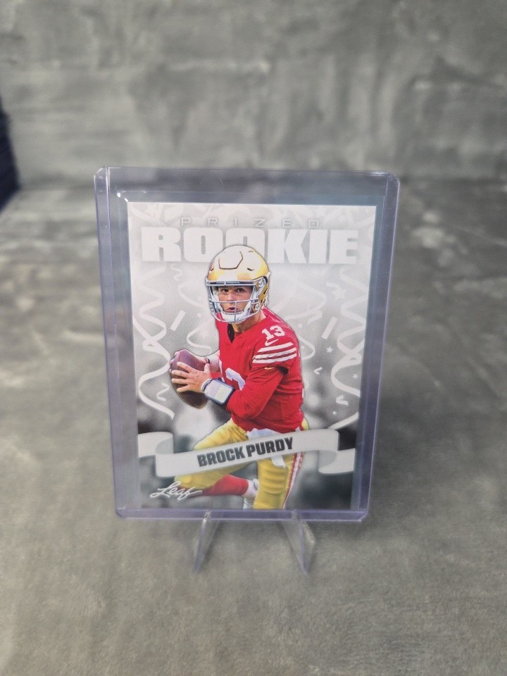 2023 Leaf - Brock Purdy Prized Rookie (RC) #04 San Francisco 49ers