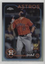 2024 Topps Chrome Refractor Yainer Diaz Yainer Díaz #203 12g7