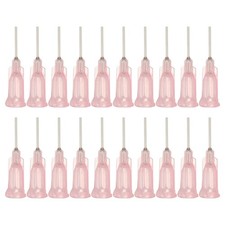 Aghi per Dispensare 20G, 52PCS Punta Smussata 1/2 in, Rosa