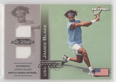 2003 NetPro International Series Apparel James Blake #7D Rookie RC 7eo
