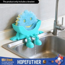 Hanging Sponge Holder with Drainage, Countertop Sponge Holder for Kitchen