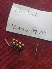 MICHELE  WATCH LINK 16 MMX 12 MM GOLD TONE FOR M 21 BO1A OR OTHER MODELS
