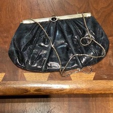 Vintage Judith Lieber lizard skin bag clutch ...