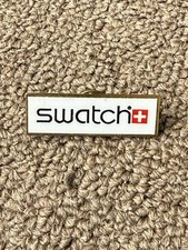 Vintage Swatch Watch Logo Pin Employee Promo 80s 90s Made In USA