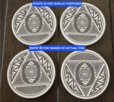 🎄🎄 Grateful Dead ● Emblem Coasters ● May 1977 🎄🎄