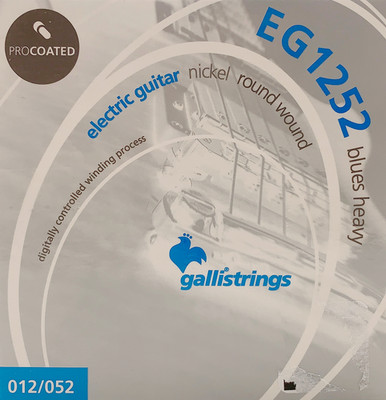 2er Set Galli Strings EG1252 12/52 Gitarren Saiten nickel round wound OVP