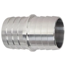 ICT Billet Push-On Hose Fitting AN627-20A; Hose Barb Coupler 1-1/4 in., Aluminum
