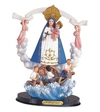 12" H Our Lady of Charity Statue Our Lady of El Cobre Holy Figurine Religious