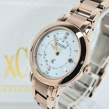 CITIZEN xC Limited Edition Watch Pink Gold Titanium Sapphire Glass