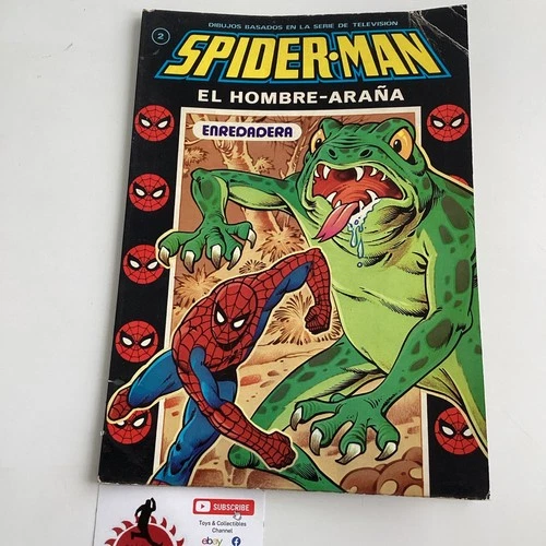 1981 SPANISH COMICS SPIDER MAN 2 EL HOMBRE ARANA EDICIONES RECREATIVA ERSA SPAIN