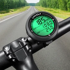 Wired Bike Speedometer Bike Computer Large LCD Backlight Screen Cycle Odometer