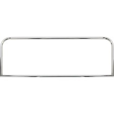 One-piece Round Top Model T Windshield Angled Posts 14 X 39-58 Inch