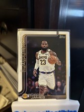 LeBron James 2025-26 Topps Flagship Base Set Card #150 Los Angeles Lakers