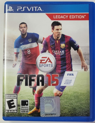 FIFA 15 (Sony PlayStation 4 PS4, 2014) Game, Case, and Instruction Manual