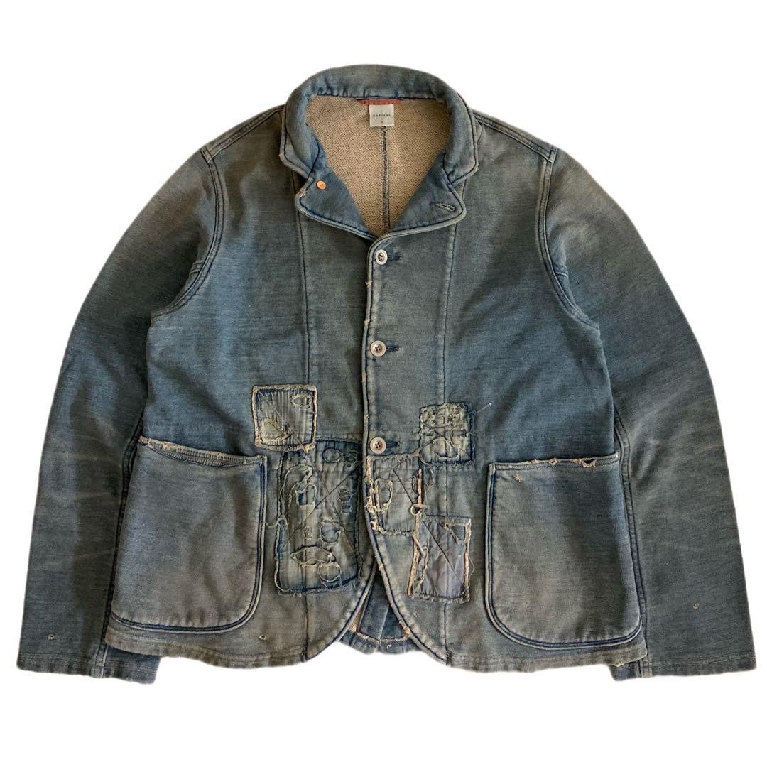 Kapital Vintage Processing Boro Patchwork Sweat J… - image 1