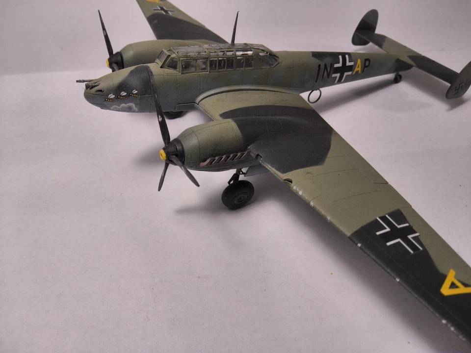 Messerschmitt Bf 110C gebautes Modell 1:72 - Bild 2 von 4