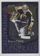 1997-98 Donruss Priority Postmaster Generals 403/1500 Byron Dafoe #14 4ry